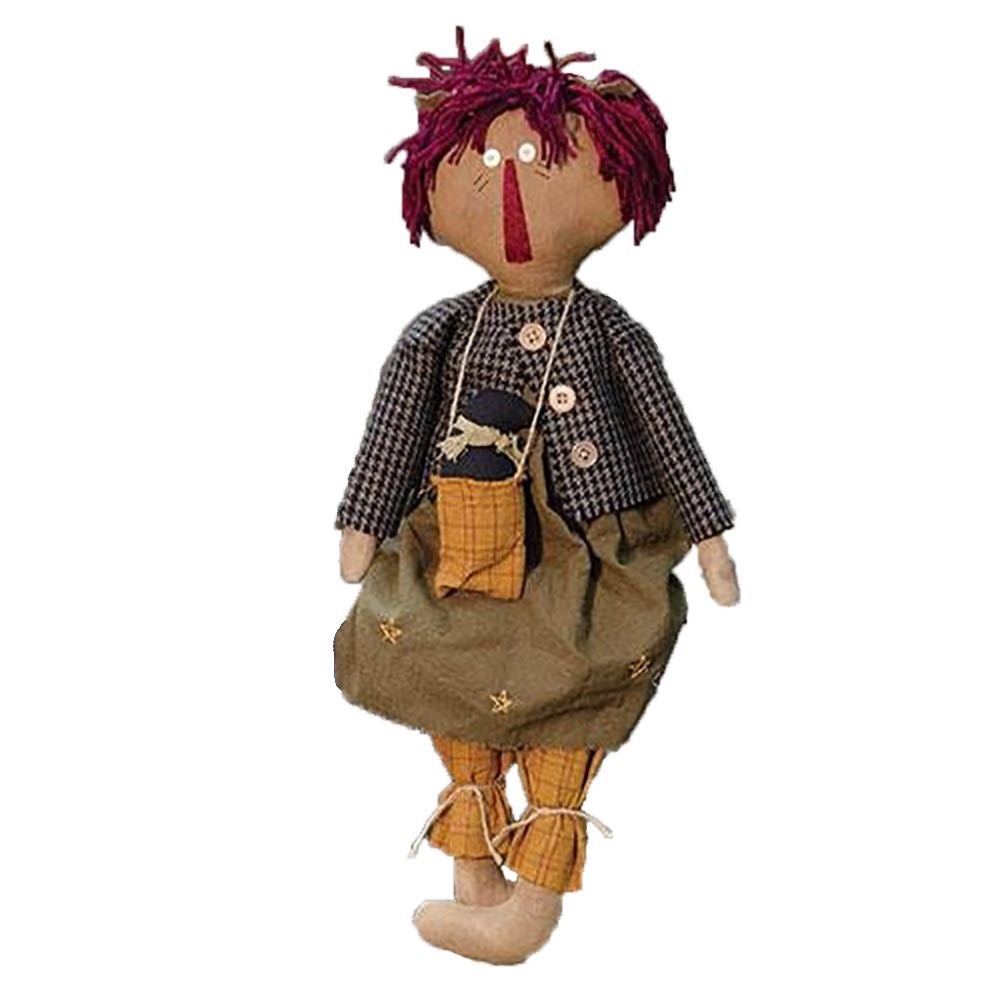 Hearthside Addy w Crow Rag Doll Country Farmhouse New